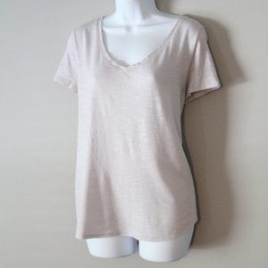 Banana Republic Malibu Tee Gold Metallic Size XL